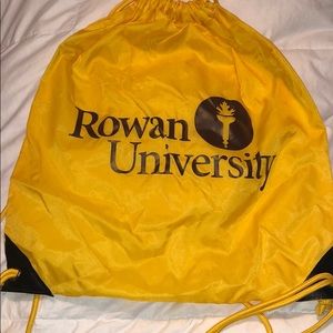 Rowan University string bag
